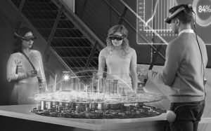 Soporte a la distancia con realidad mixta